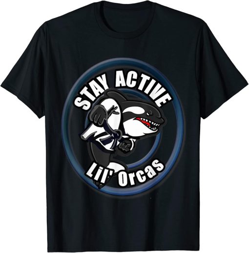 Mike Jits Stay Active Lil" Orcas T-Shirt